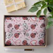 Cute Ladybug Pattern Tissue Paper 薄葉紙 (ギフト)