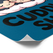 Cute Ladybugs Couple This Is My Cuddle ポスター (角)