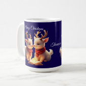 cute lamb コーヒーマグカップ (正面左)