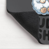 Cute Lamb Couple This Is Our Cuddle  マウスパッド (コーナー)