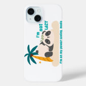 Cute lazy panda Case-Mate iPhoneケース (裏面)