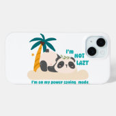 Cute lazy panda Case-Mate iPhoneケース (裏面 (横))