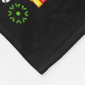 Cute Lefse Rolling Team Norwegian Gnomes Ugly Xmas フリースブランケット (角)