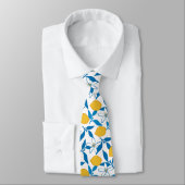 Cute Lemon Sketch Hand Drawn - Neck Tie ネクタイ (タイ)