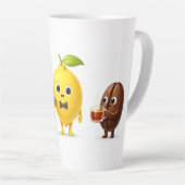 Cute Lemon Tea Friends – 17oz Latte Mug カフェラテマグ (右アングル)