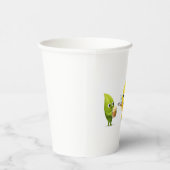 Cute Lemon Tea Friends – Takeaway Paper Cup Design 紙コップ (右)
