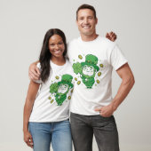 Cute Leprechaun Lucky Clover Shirt Tシャツ (ユニセックス)