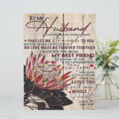 Cute Letter To Husband | Cool Design Gift | メニュー (スタンド正面)