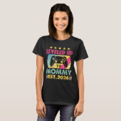 Cute Leveled Up To Mommy 2026 Awesome Promoted To  Tシャツ (正面フル)
