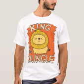 Cute lion 1 tシャツ (正面)