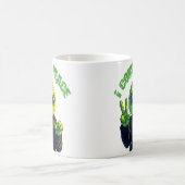 cute little alien, der kleine ausserirdische コーヒーマグカップ (中央)