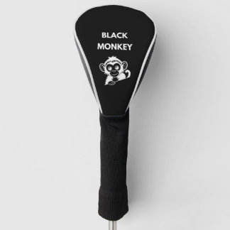 Cute Little Black Monkey ゴルフヘッドカバー