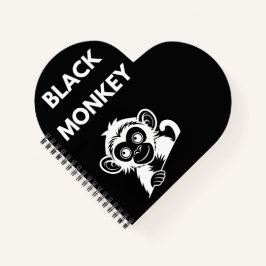 Cute Little Black Monkey ノートブック