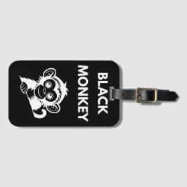 Cute Little Black Monkey ラゲッジタグ