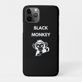 Cute Little Black Monkey iPhone 11 Proケース