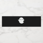 Cute Little Boo Classic Fitted ペットボトルラベル (シングルラベル)