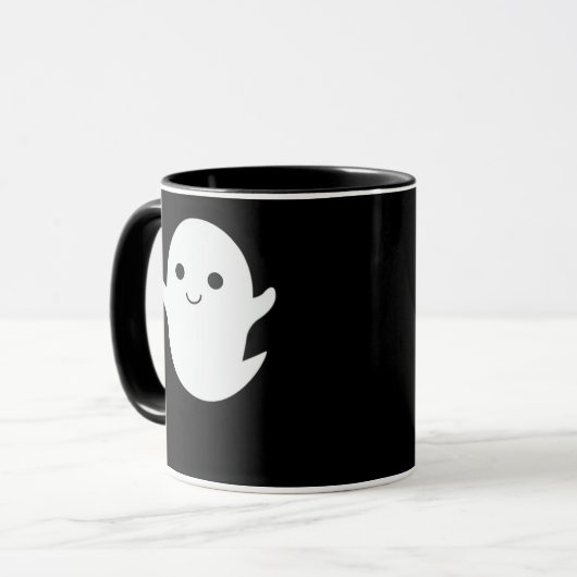 Cute Little Boo Classic Fitted マグカップ (正面左)