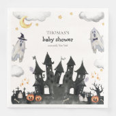 Cute Little Boo Ghost House Baby Shower (正面)