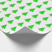 Cute Little Christmas Trees ラッピングペーパー (角)