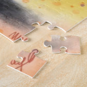 Cute Little Clown Girl - Happy Circus - Drawing ジグソーパズル (側面)