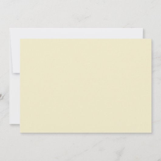 Cute Little Cookie Baby Shower 招待状 (裏面)