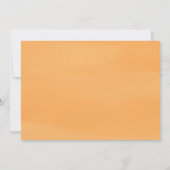 Cute Little Cookie Baby Shower 招待状 (裏面)