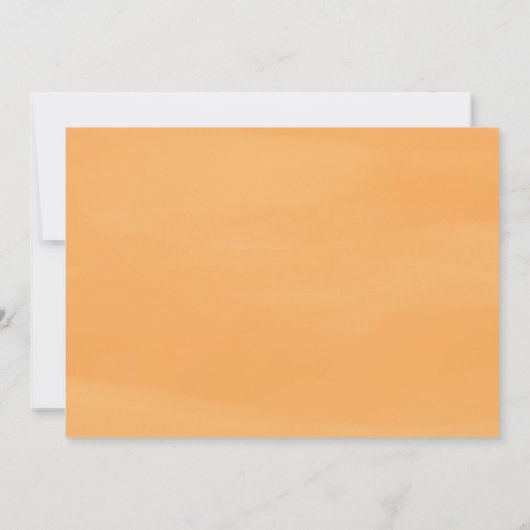 Cute Little Cookie Baby Shower 招待状 (裏面)