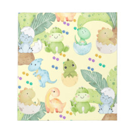 Cute Little Dino ノートパッド
