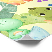 Cute Little Dino ポスター (角)