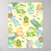 Cute Little Dino ポスター (正面)