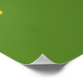 cute little dinosaur land scene ポスター (角)