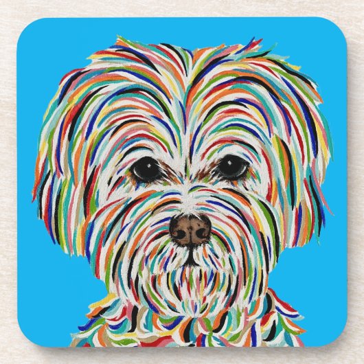 CUTE LITTLE DOG COASTER コースター (正面)