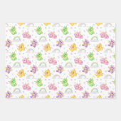Cute Little Dragon - Wrapping Paper ラッピングペーパーシート (正面)