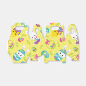 Cute Little Easter Bunny Egg Pattern Gift フェイバーボックス (折り畳みなし)