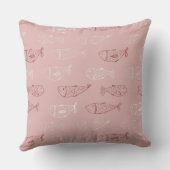 Cute little fish クッション (裏面)