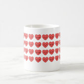 Cute little hearts mug コーヒーマグカップ (中央)