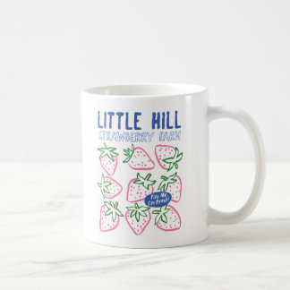 Cute Little Hill Strawberry Farm Art コーヒーマグカップ