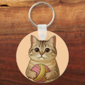 Cute little Kitty Cat キーホルダー (正面)