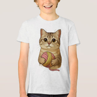 Cute little Kitty Cat トライブレンドTシャツ