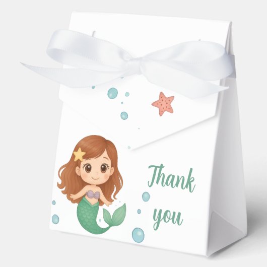 Cute little mermaid フェイバーボックス (正面)