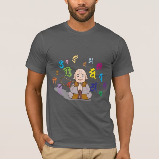 Cute little monk tシャツ (正面)
