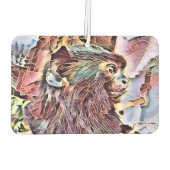 CUTE LITTLE MONKEY カーエアーフレッシュナー (裏面)