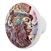 CUTE LITTLE MONKEY セラミックノブ (右)