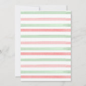 Cute Little Monster Kids Birthday Invitation 招待状 (裏面)