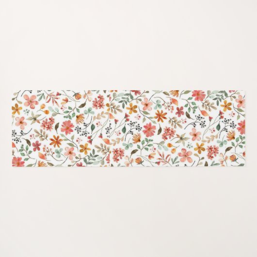 Cute Little Pattern Yoga Mat ヨガマット (裏面(横))