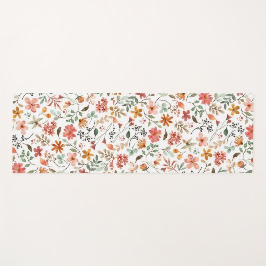 Cute Little Pattern Yoga Mat ヨガマット (正面(横))