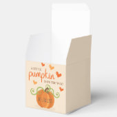 Cute Little Pumpkin Baby Shower フェイバーボックス (オープン)