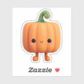 Cute Little Pumpkin Guy シール (シート)