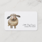 Cute Little Sheep Daycare Business Card 名刺 (正面)