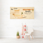 Cute Little Sweet Dripping Honey Baby Shower 横断幕 (インサイチュ)